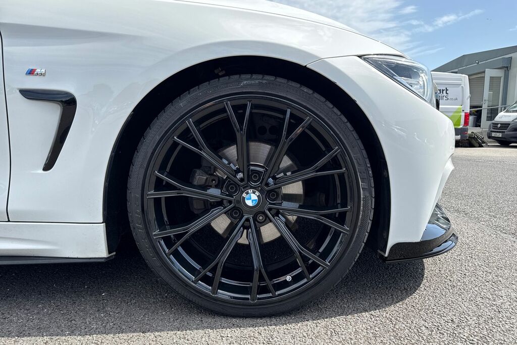 BMW 4 Series Gran Coupe 2.0 420D M Sport Euro 6 Ss White #6