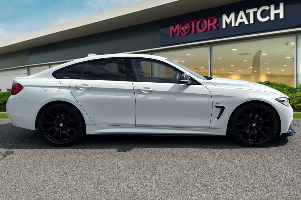 BMW 4 Series Gran Coupe 2.0 420D M Sport Euro 6 Ss White #3