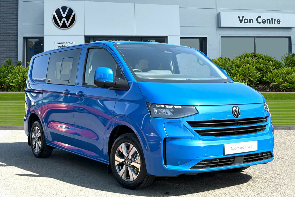 Volkswagen E-Transporter 218Ps 65Kwh Commerce Pro Kombi Van Blue