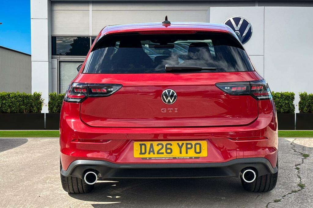 Volkswagen Golf 2.0 Tsi 265 Gti Dsg 19 Estoril Black Alloy DA26YPO Red #4
