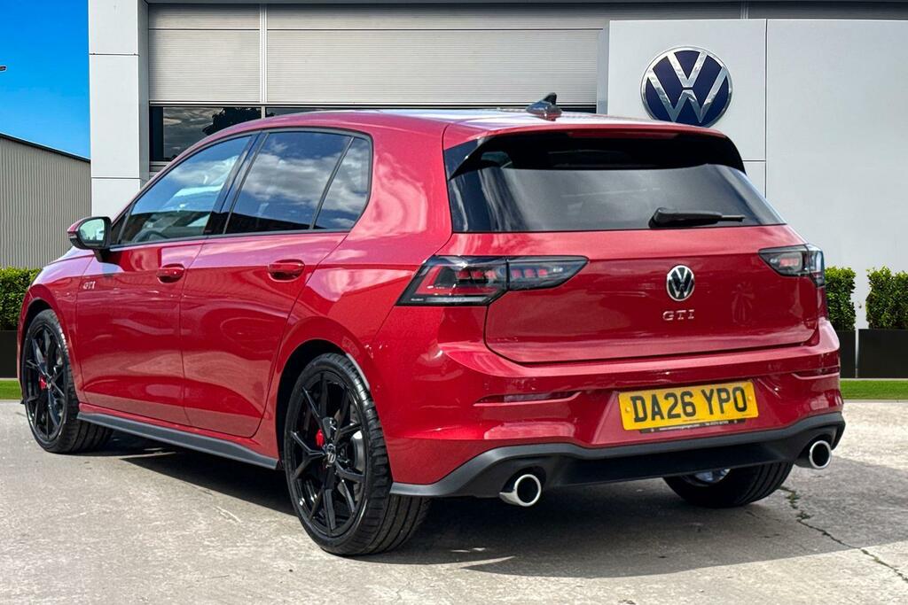 Volkswagen Golf 2.0 Tsi 265 Gti Dsg Red #2