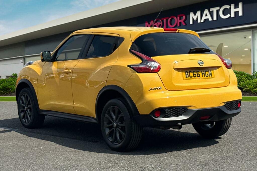 Nissan Juke 1.6 Tekna Xtron Euro 6 BC66HGN Yellow #2