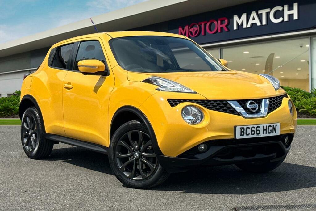 Nissan Juke 1.6 Tekna Xtron Euro 6 Yellow