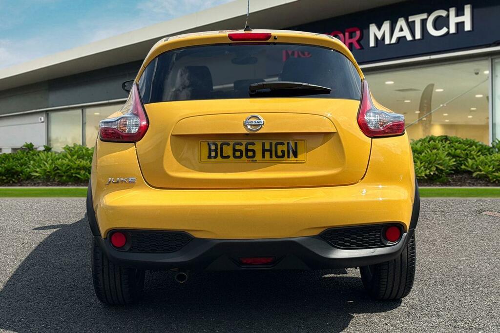 Nissan Juke 1.6 Tekna Xtron Euro 6 BC66HGN Yellow #4