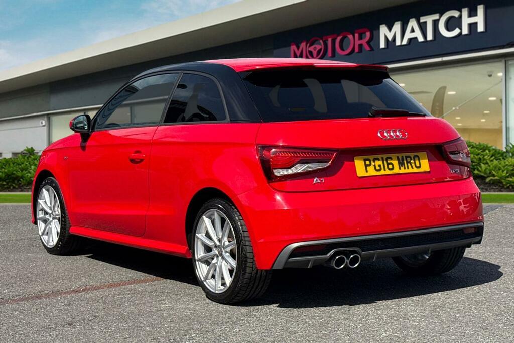 Audi A1 1.4 Tfsi S Line S Tronic Red #2
