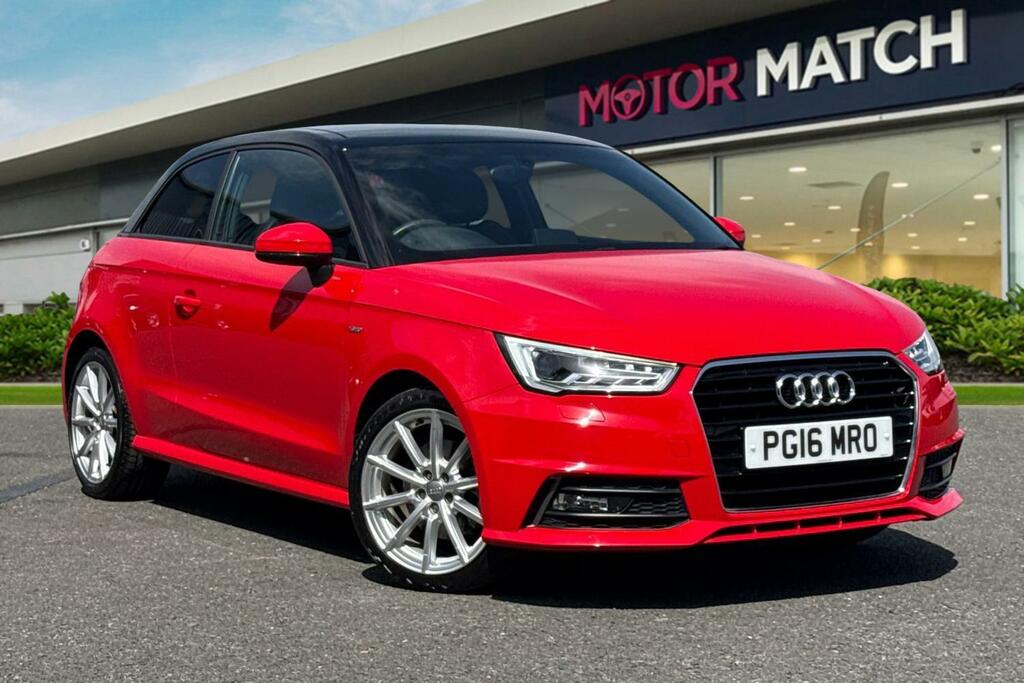 Audi A1 1.4 Tfsi S Line S Tronic Red