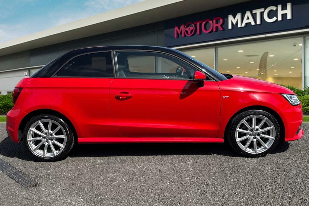 Audi A1 1.4 Tfsi S Line S Tronic Red #3