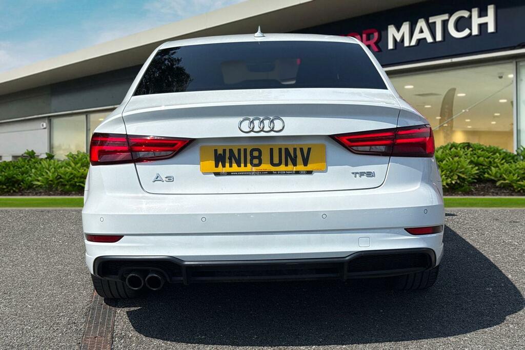 Audi A3 1.5 Tfsi Cod Black Edition S Tronic Euro 6 Ss 4 WN18UNV White #4
