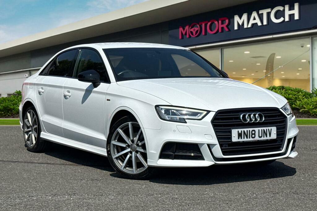 Audi A3 1.5 Tfsi Cod Black Edition S Tronic Euro 6 Ss 4 White