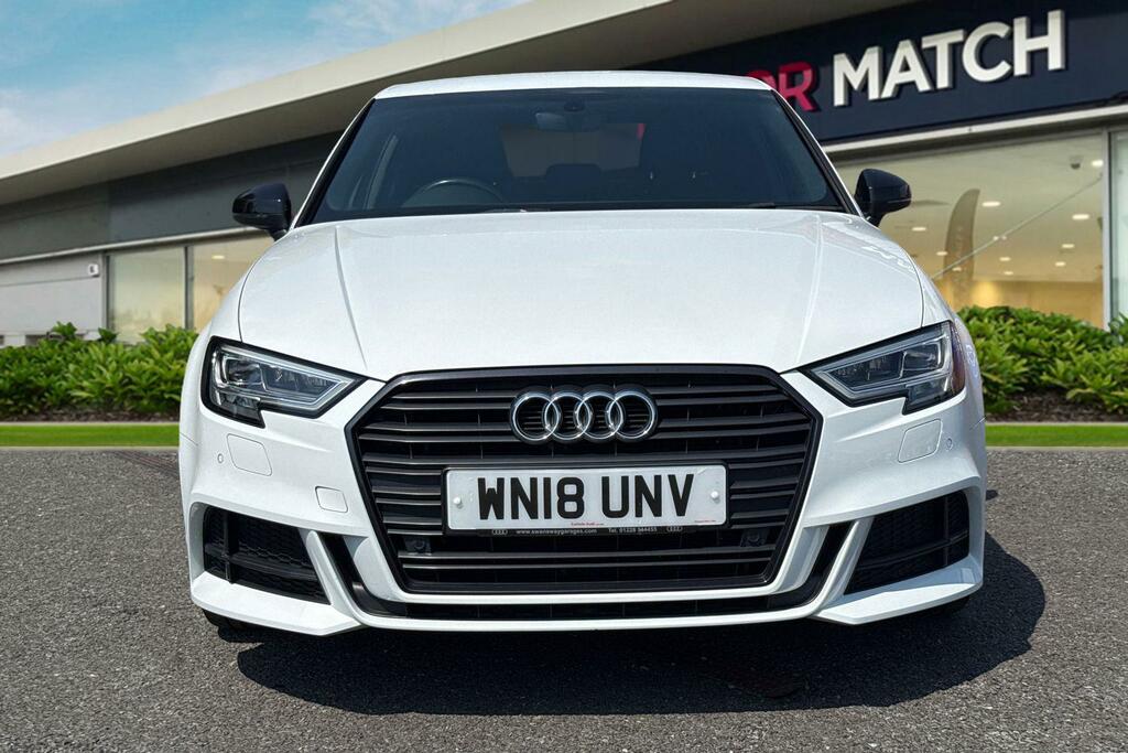 Audi A3 1.5 Tfsi Cod Black Edition S Tronic Euro 6 Ss 4 WN18UNV White #5