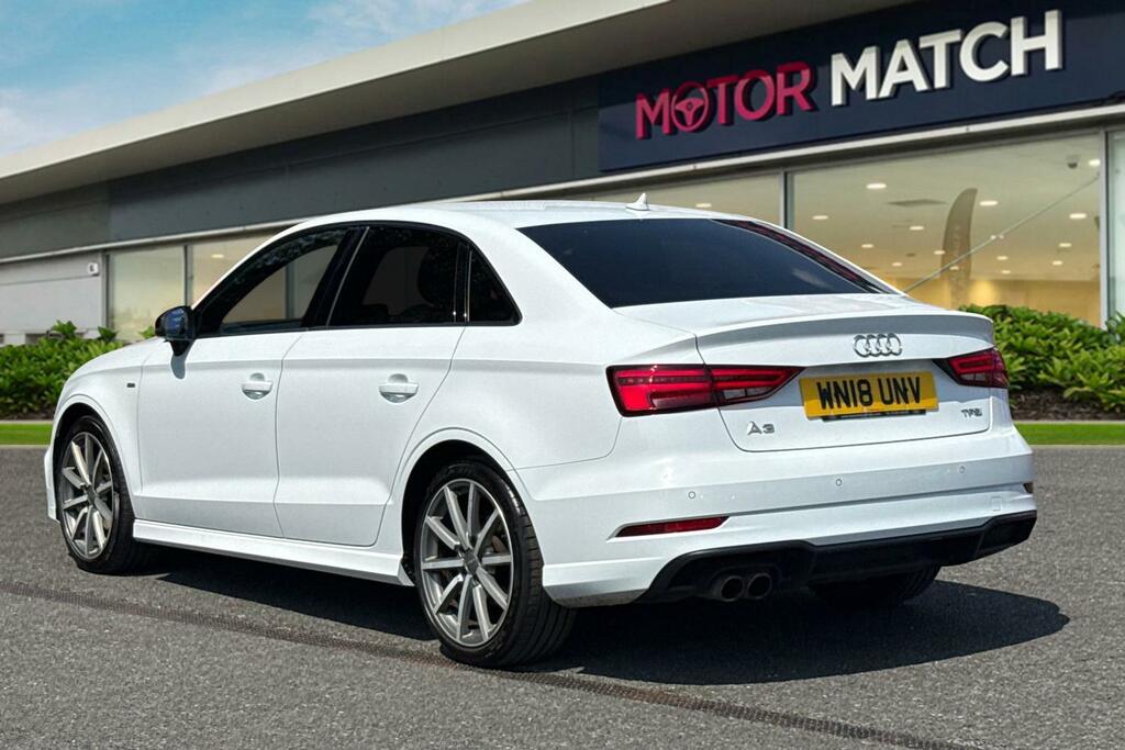 Audi A3 1.5 Tfsi Cod Black Edition S Tronic Euro 6 Ss 4 WN18UNV White #2