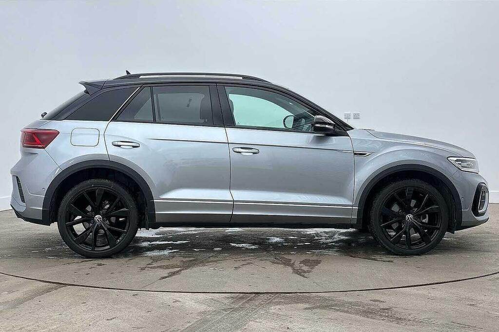 Volkswagen T-Roc 1.5 Tsi Black Edition Plus Sunroof, Led Matri Silver #4