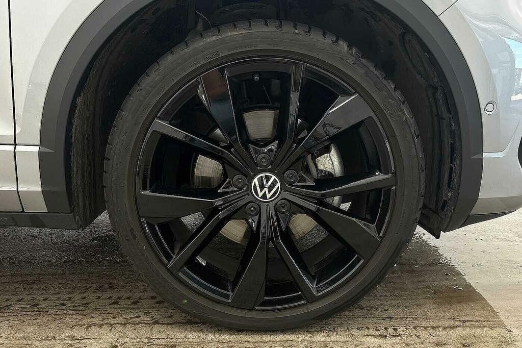Volkswagen T-Roc 1.5 Tsi Black Edition Plus Sunroof, Led Matri Silver #5