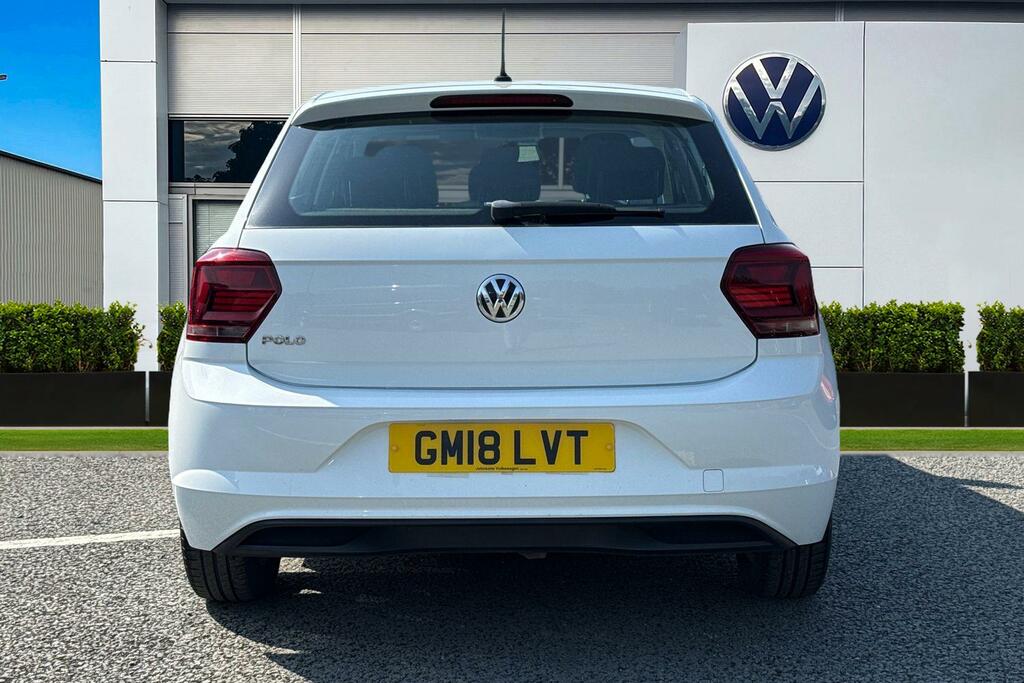 Volkswagen Polo 1.0 Tsi Se White #4