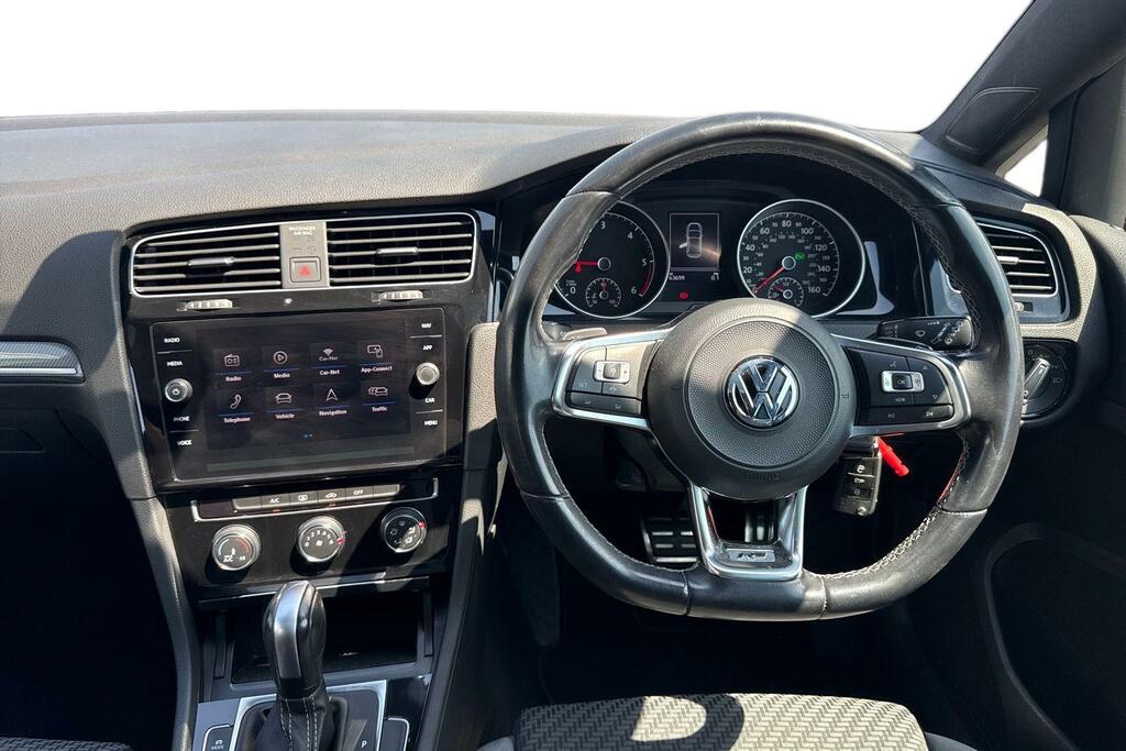 Volkswagen Golf 2.0 Tdi R-line Dsg Euro 6 Ss White #17