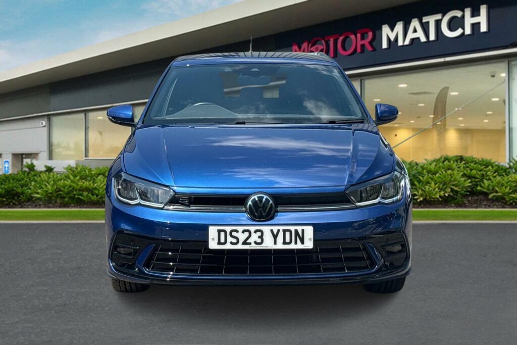 Volkswagen Polo 1.0 Tsi R-line Euro 6 Ss Blue #5