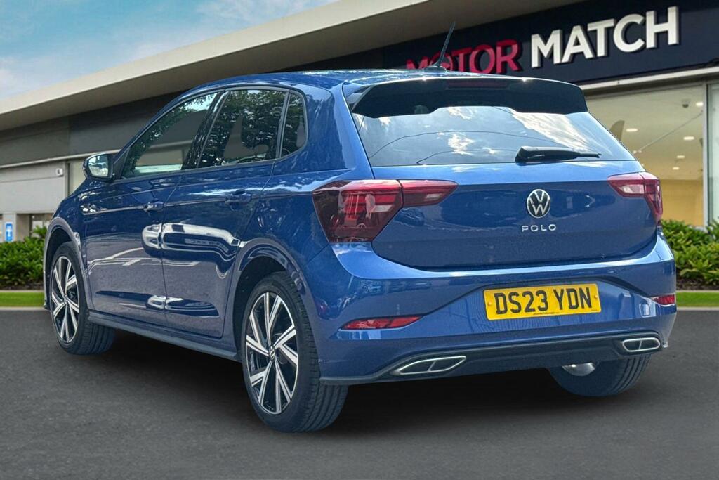 Volkswagen Polo 1.0 Tsi R-line Euro 6 Ss Blue #2