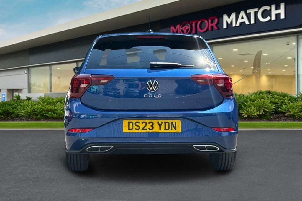 Volkswagen Polo 1.0 Tsi R-line Blue #4