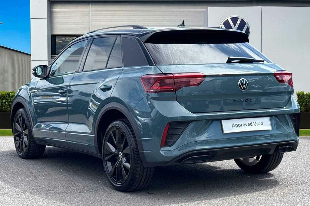 Volkswagen T-Roc 1.5 Tsi Black Edition Plus Dsg Pan Roof, Rear Blue #3