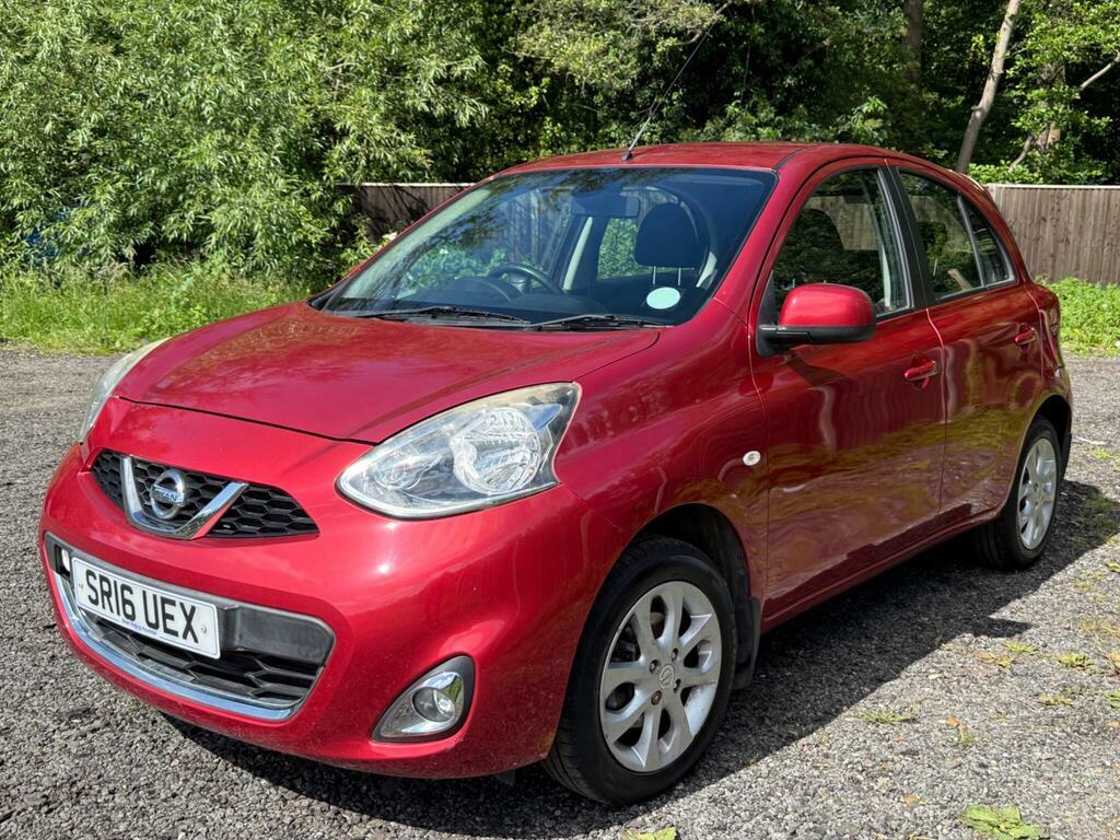 Nissan Micra 1.2 Acenta Euro 6 Red #6