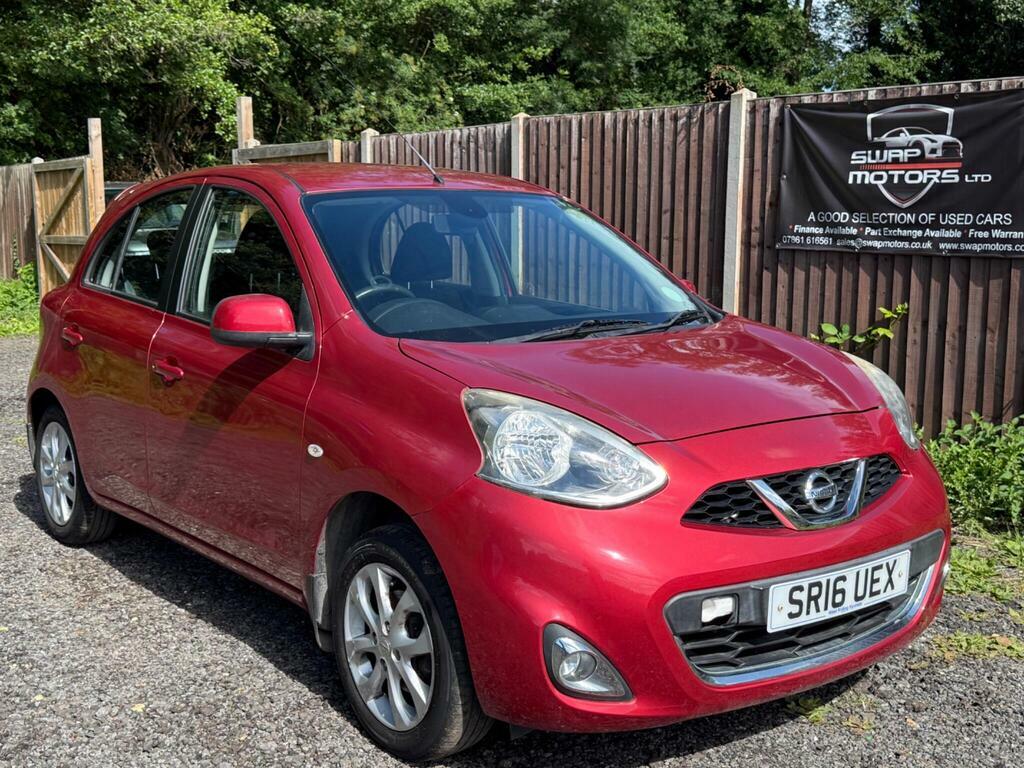 Nissan Micra 1.2 Acenta Euro 6 Red #5