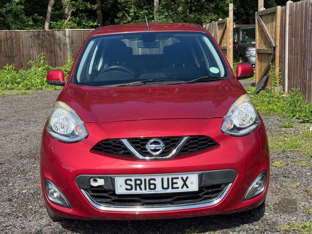 Nissan Micra 1.2 Acenta Euro 6 Red #2