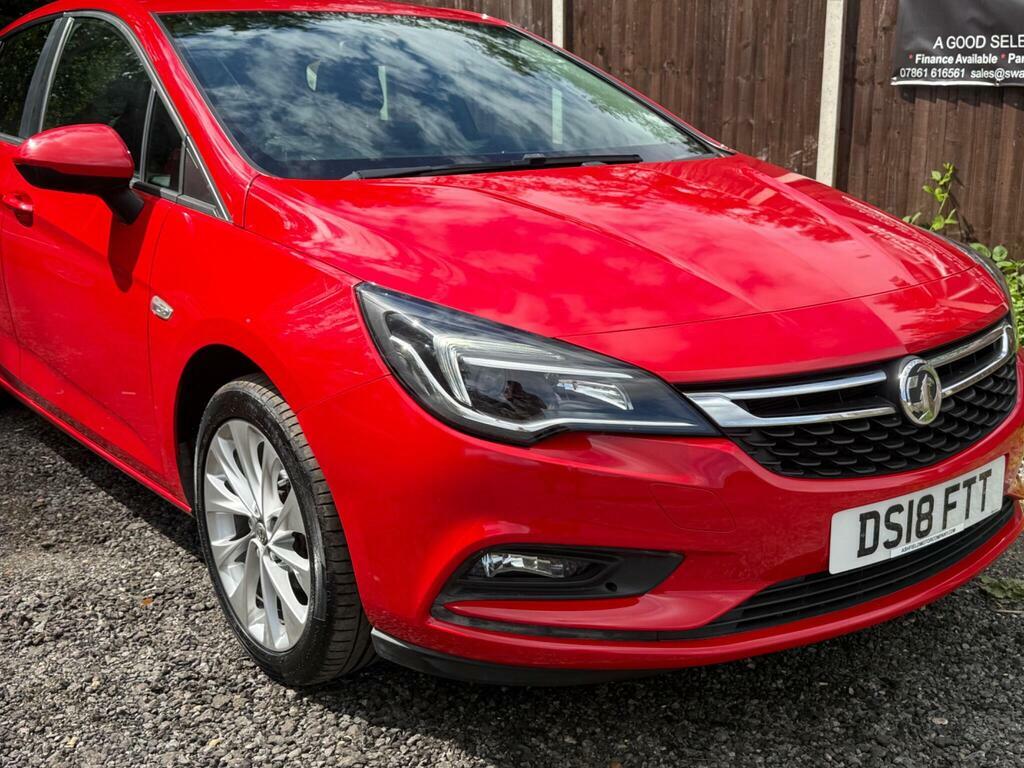Vauxhall Astra 1.4I Turbo Design Euro 6 S S Red #2