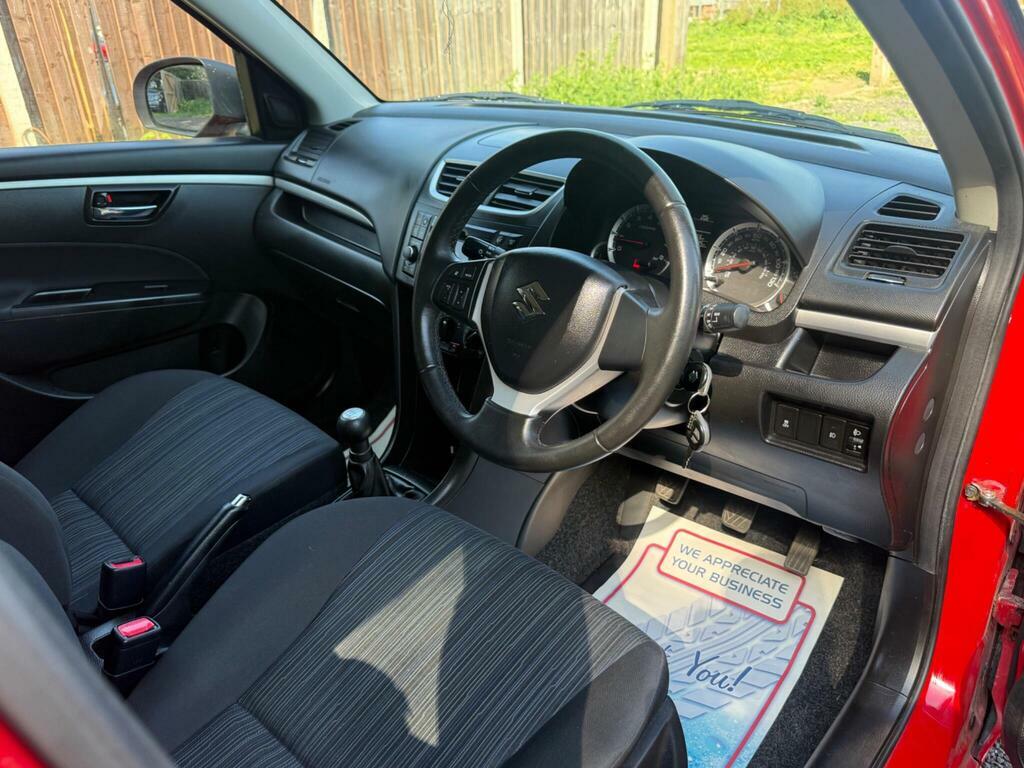 Suzuki Swift 1.0 Boosterjet Sz5 Euro 6 2017 Red #10