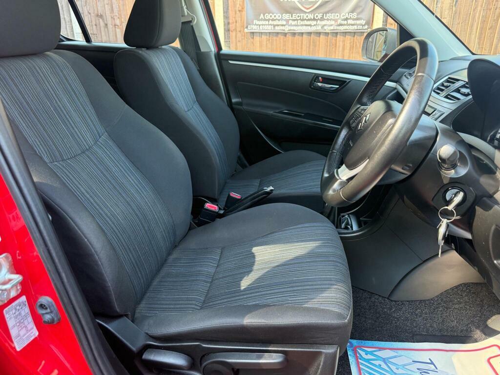 Suzuki Swift 1.0 Boosterjet Sz5 Euro 6 2017 Red #12