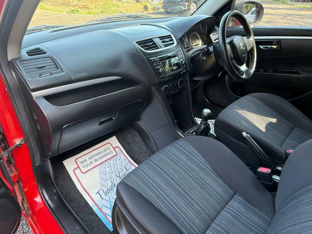 Suzuki Swift 1.0 Boosterjet Sz5 Euro 6 2017 Red #11