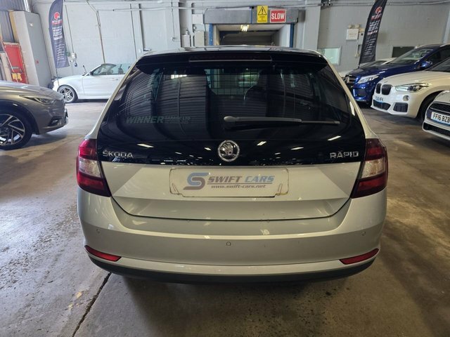 Skoda Rapid Spaceback Hatchback Silver #6