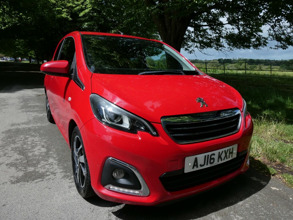 Peugeot 108 1.2 Puretech Allure Hatchback Eu Red