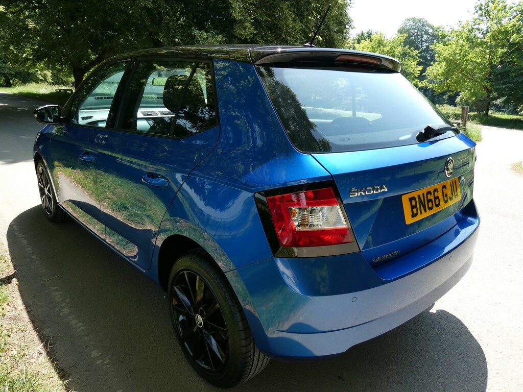 Skoda Fabia 1.2 Tsi Colour Edition Hatchback BN66GJU Blue #6