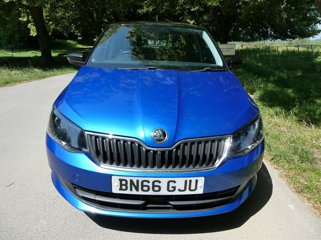 Skoda Fabia 1.2 Tsi Colour Edition Hatchback BN66GJU Blue #2