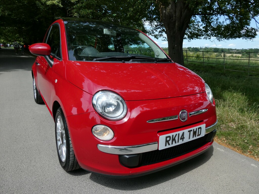 Fiat 500 1.2 Lounge Hatchback Euro 6 Ss Red