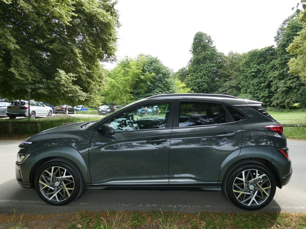 Hyundai Kona 1.6 H-gdi Ultimate Suv Hybrid Dct Euro OV23GJU Grey #4