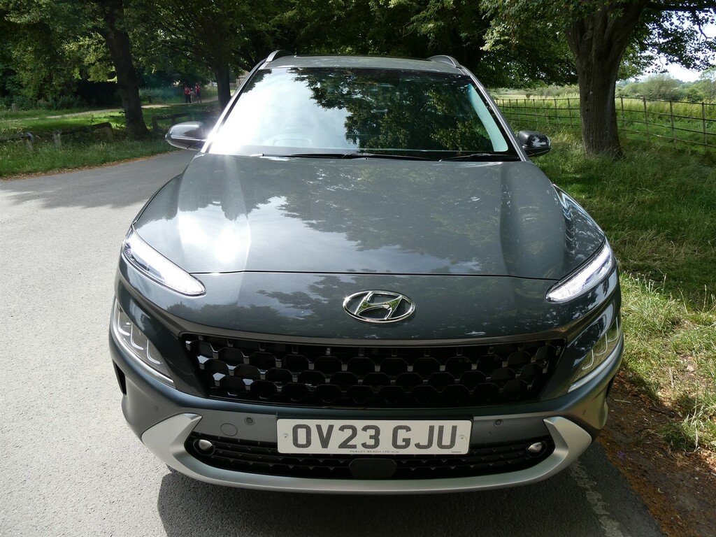 Hyundai Kona 1.6 H-gdi Ultimate Suv Hybrid Dct Euro OV23GJU Grey #2