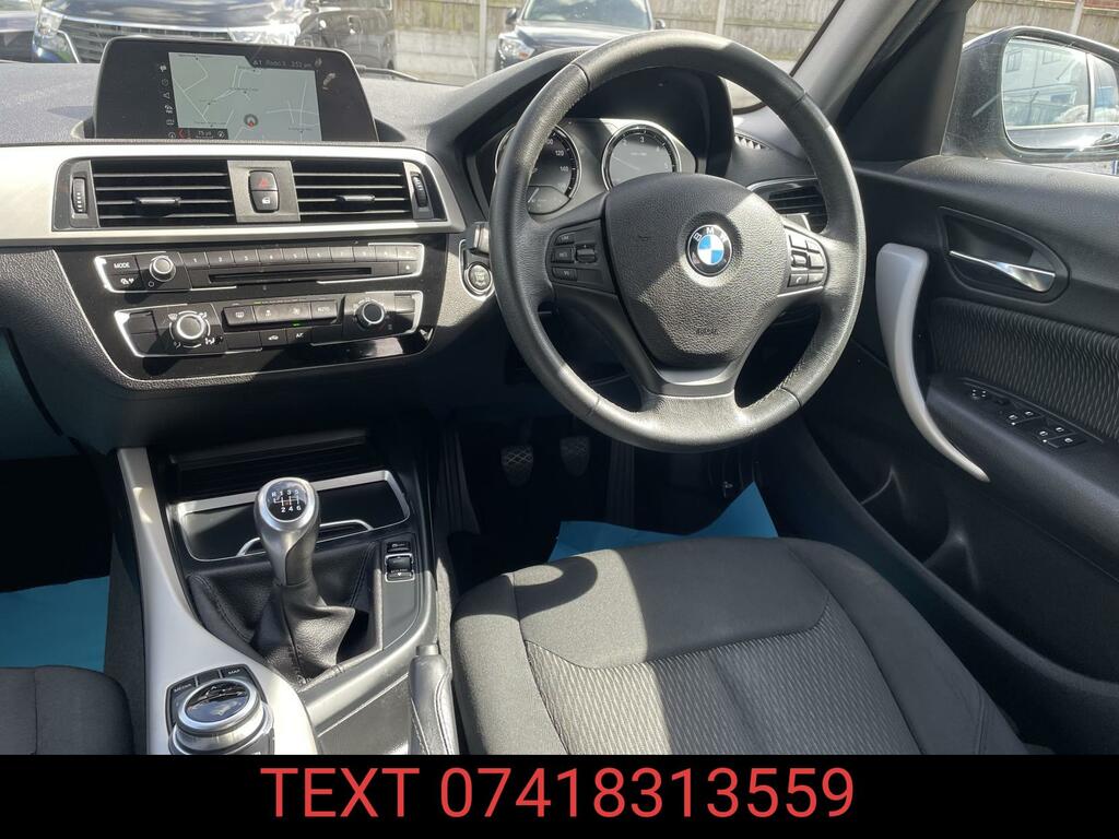 BMW 1 Series 1.5 116D Se Business Hatchback E YB67VLC Black #2