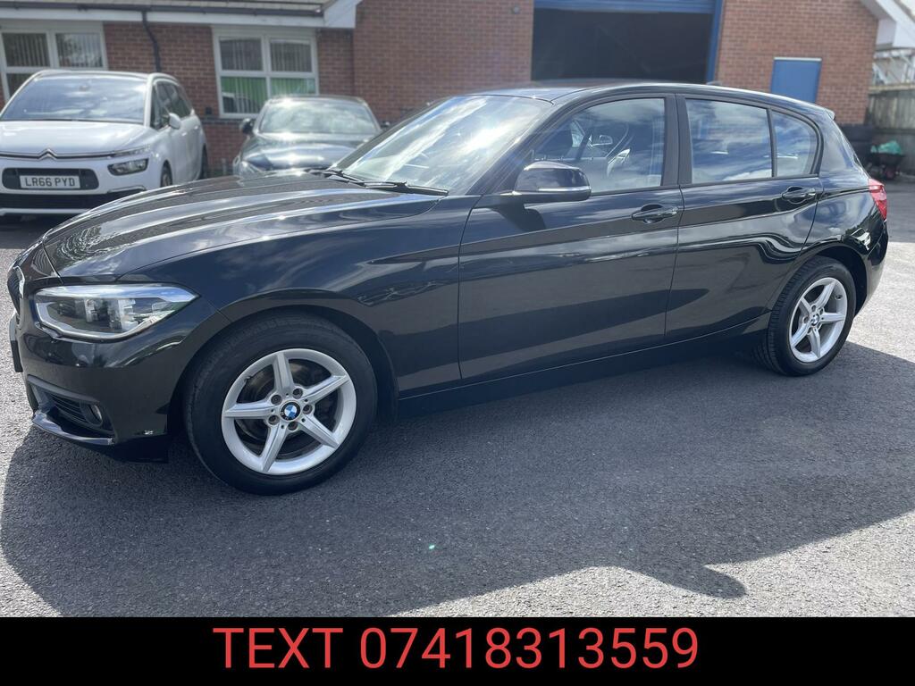 BMW 1 Series 1.5 116D Se Business Hatchback E YB67VLC Black #3