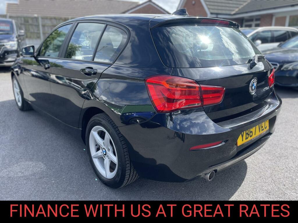 BMW 1 Series 1.5 116D Se Business Hatchback E YB67VLC Black #4
