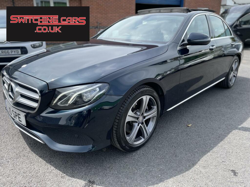 Mercedes-Benz E Class 2.0 E220d Se Premium Saloon G-tronic L10SPE Green