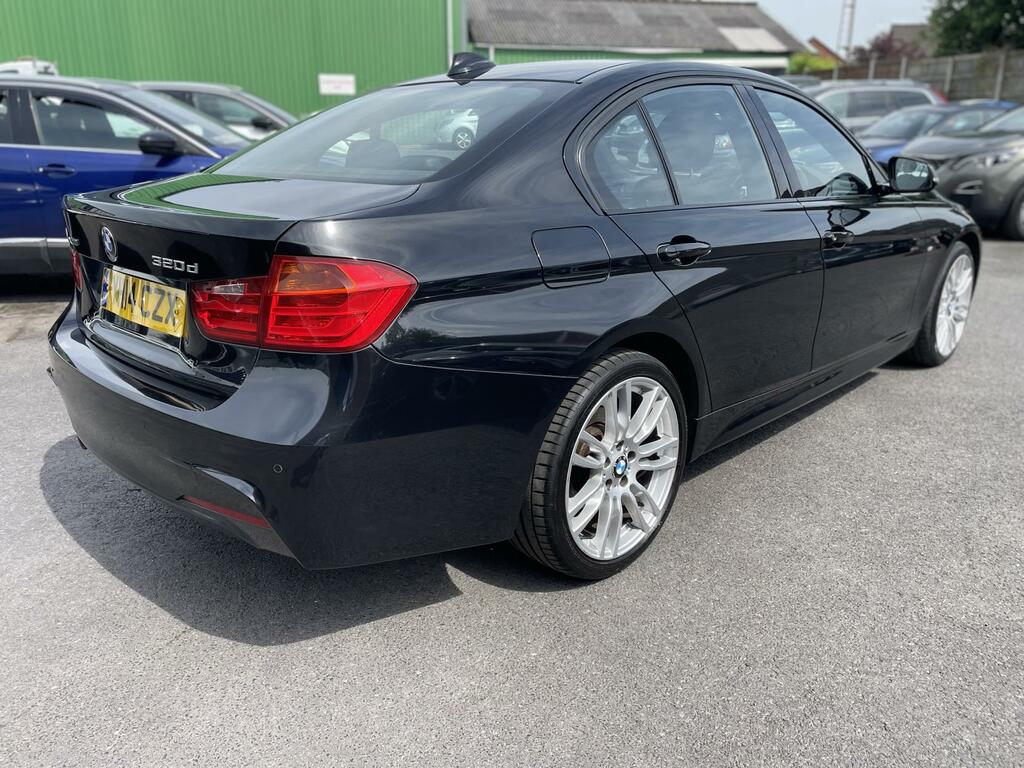 BMW 3 Series 2.0 320D M Sport Saloon Xdrive E YH14CZX Black #5