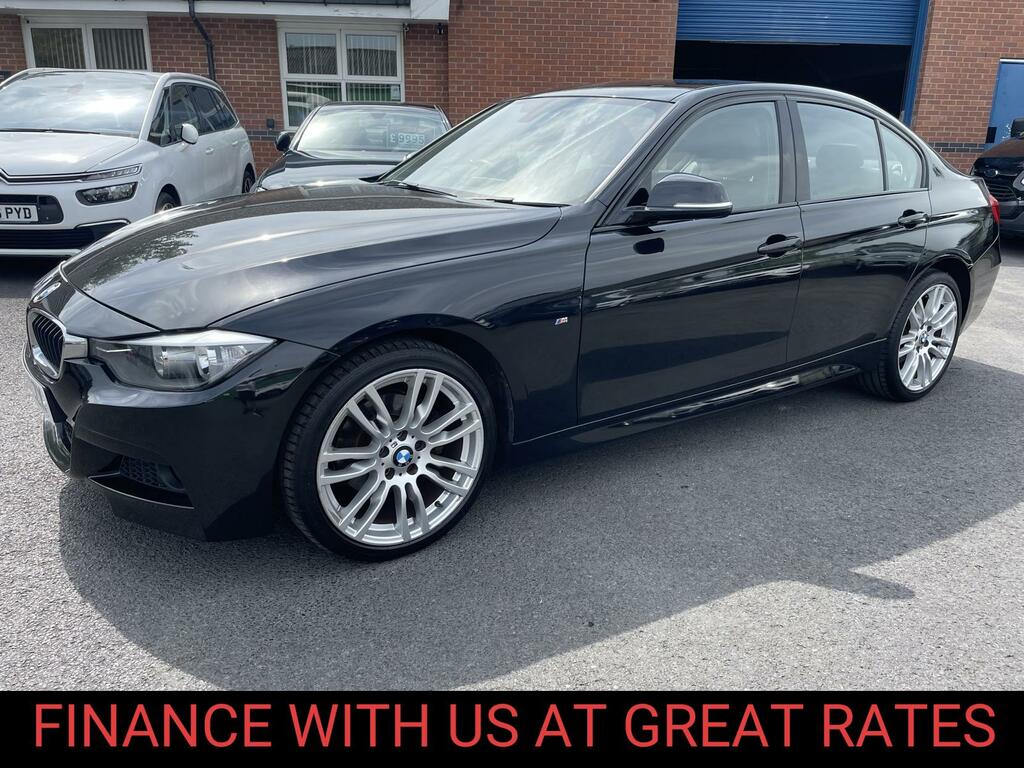BMW 3 Series 2.0 320D M Sport Saloon Xdrive E YH14CZX Black #3
