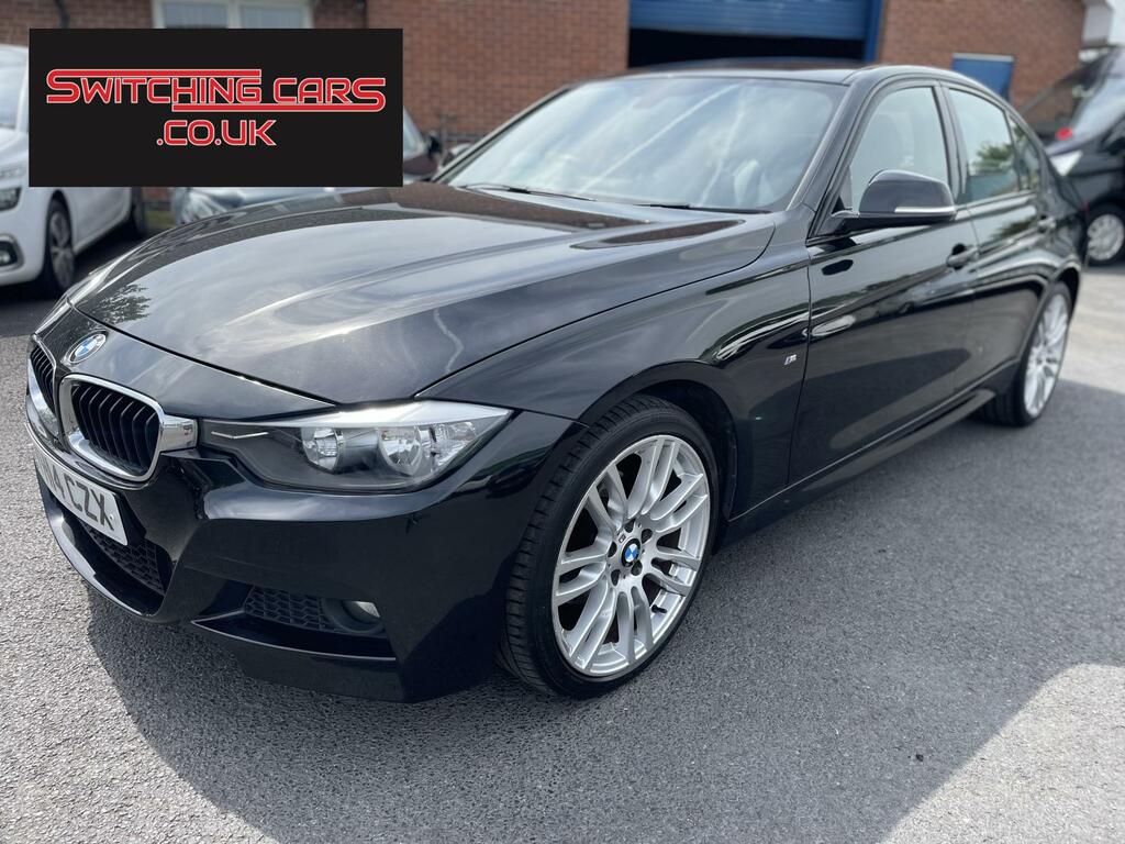 BMW 3 Series 2.0 320D M Sport Saloon Xdrive E Black