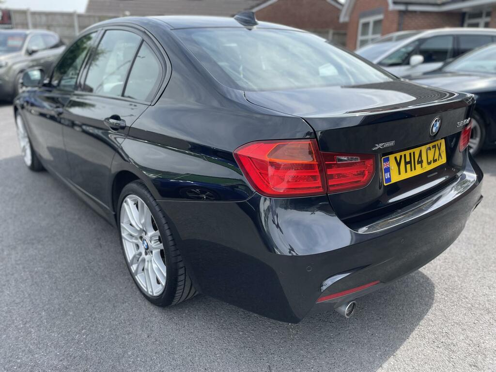 BMW 3 Series 2.0 320D M Sport Saloon Xdrive E YH14CZX Black #4