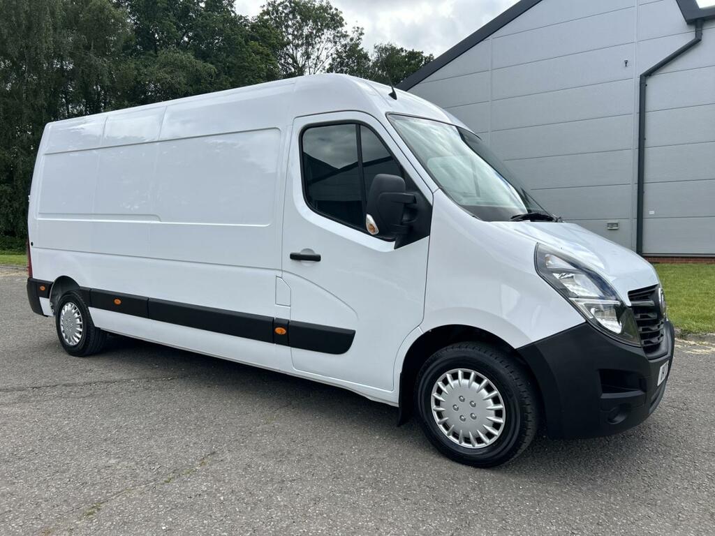 Vauxhall Movano 3500 2.3 Cdti Biturbo 135 L3h2 Fwd DV71JHF White #3