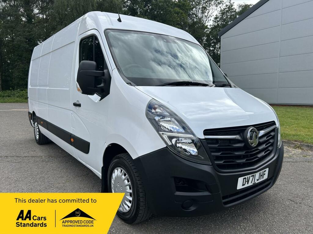 Vauxhall Movano 3500 2.3 Cdti Biturbo 135 L3h2 Fwd White