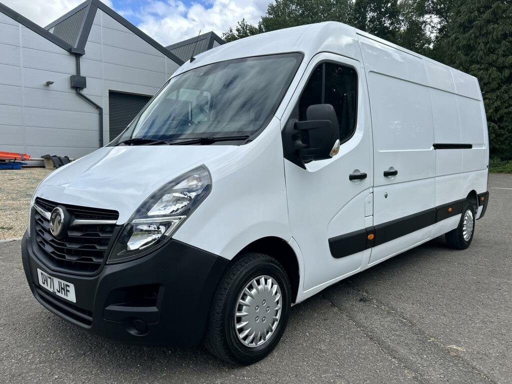 Vauxhall Movano 3500 2.3 Cdti Biturbo 135 L3h2 Fwd DV71JHF White #6