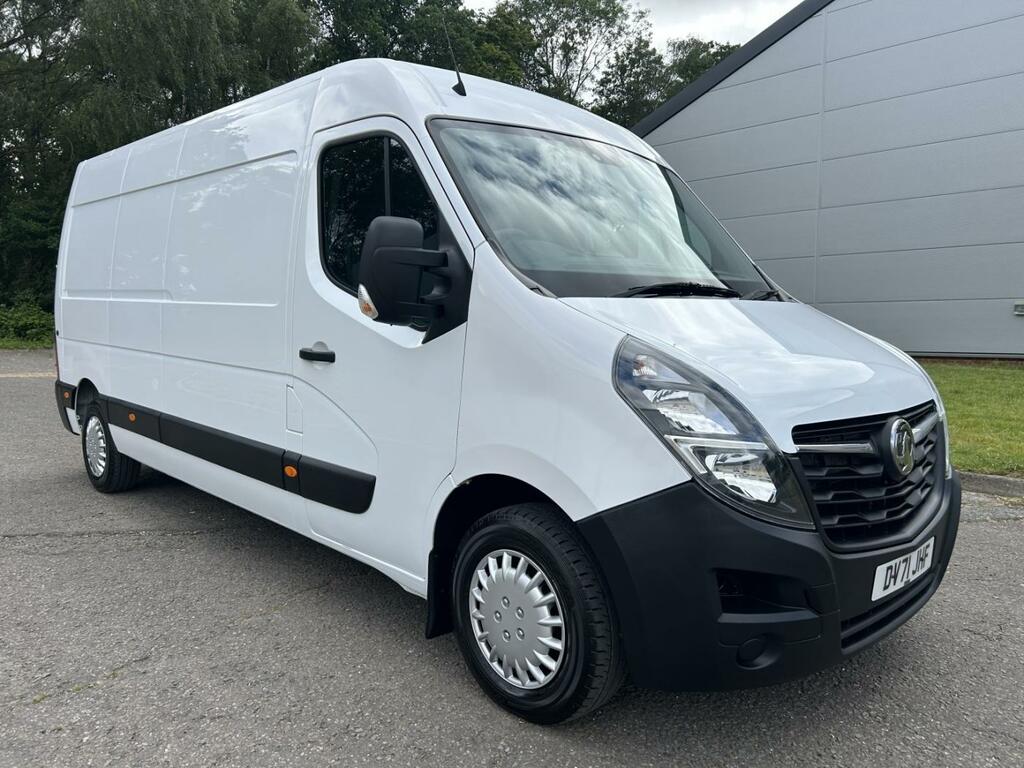 Vauxhall Movano 3500 2.3 Cdti Biturbo 135 L3h2 Fwd DV71JHF White #2