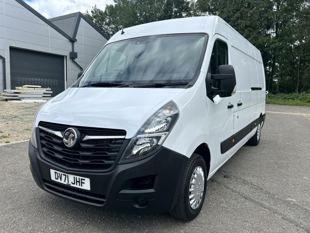 Vauxhall Movano 3500 2.3 Cdti Biturbo 135 L3h2 Fwd DV71JHF White #5